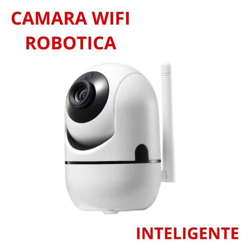 Camara De Seguridad Robotica 360° Hd Micro Sd Wifi