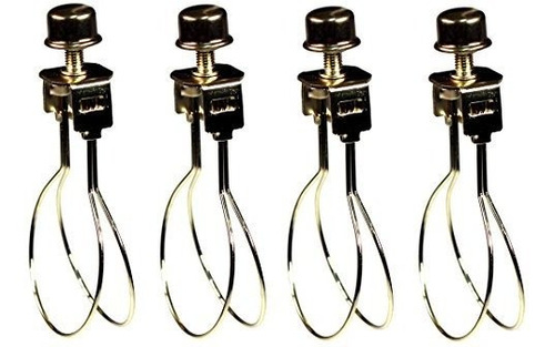Aficiones Creativa Paquete De 4 -lámpara Shade Clip Adaptado