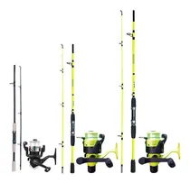 Comprar 3 Combos De Pesca Reeles Y Cañas 1.80 2.10 Y 2.40mts Calidad
