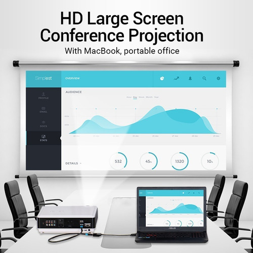 Cable Adaptador Conversor Mini Display Port A Hdmi - Vention
