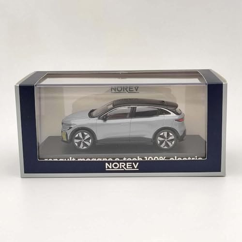 Norev 1/43 Renault Megane E-tech Gris - Modelo Diecast