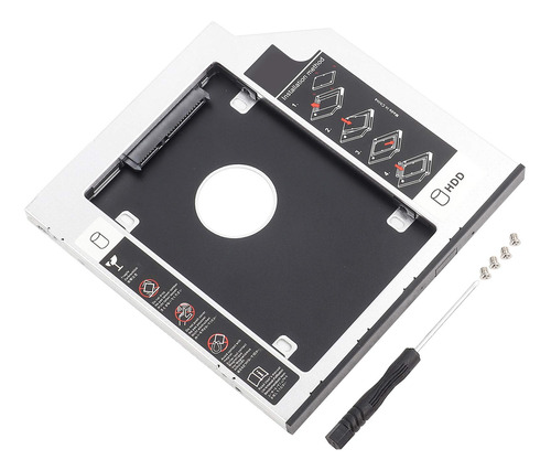 Liyeehao Hdd Caddy, Aluminio Absorb Noise Hdd Ssd Adapter, .