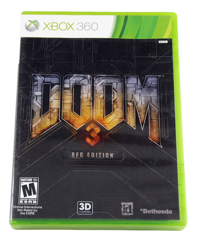 Doom 3 Bfg Edition Original Xbox 360