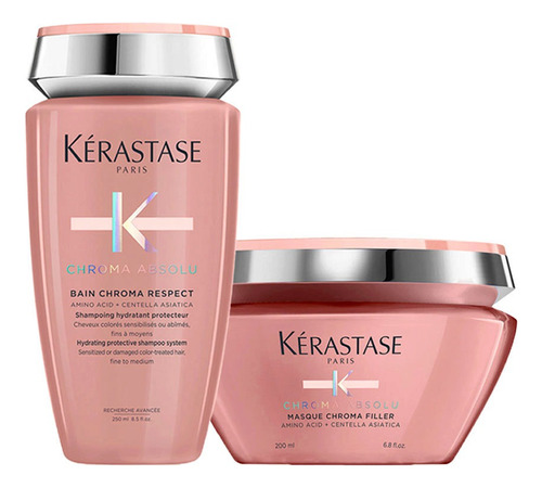 Kérastase Bain Chroma Respect + Masque Chroma Filler