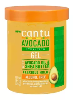 Gel Para Peinar Cantu Aguacate Hidratante Libre De Alcohol 524g