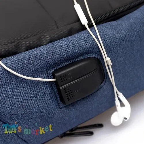 Mochila Inteligente Porta Notebook Usb Auxiliar Auriculares