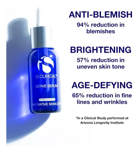 Face Serum Is Clinical Active Serum De 30 Ml Para Un Tono De