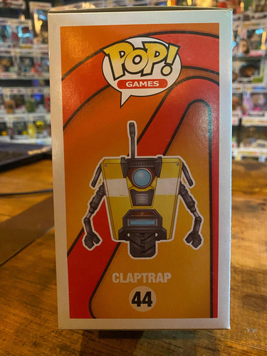Funko Pop Claptrap # 44 Borderlands (Usado)