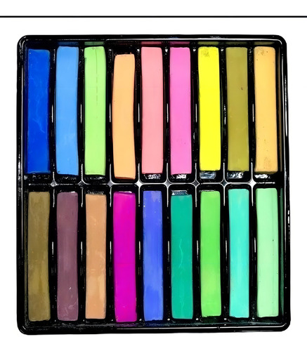 Giz Pastel Seco Com 18 Cores Básico Para Colorir E Pintar Paris
