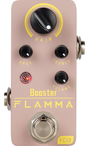 Flamma Booster Fc18 Pedal Booster Para Guitarra