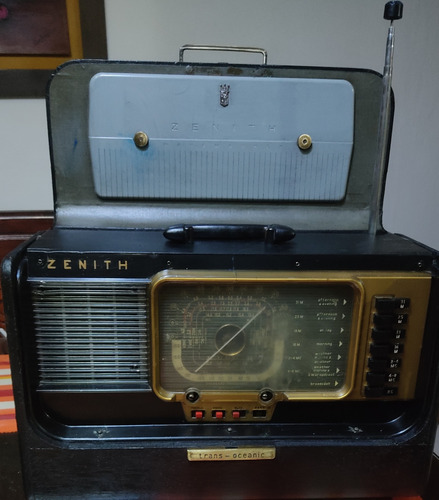 Antiguo Radio Zenith Trans Oceanico Año 1950