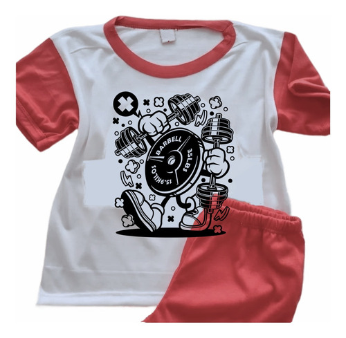 Pijamas Futbol Infantiles Estampadas Personalizadas - 0511