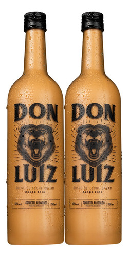 Licor De Doce De Leite Don Luiz Cream 750ml Caixa C/2und