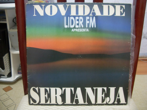 Lp Vários - Novidade Sertaneja ( Lider F M )