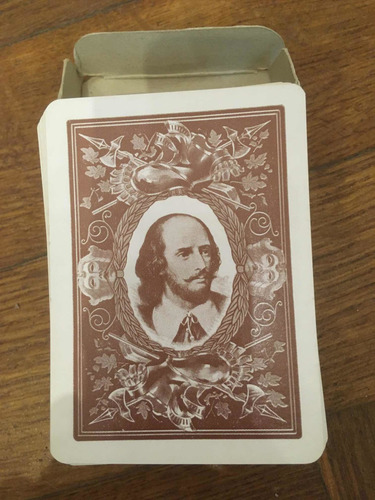 Mazo Cartas Shakespeare Game Únicas En El Sitio