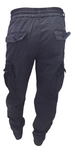Pantalón Cargo Jogger Gabardina Importado Irun Hombre