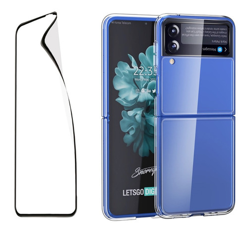 Carcasa Para Samsung Z Flip 3 Antigolpes + Lamina Hidrogel