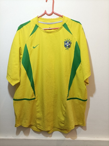 Camiseta Nike Selección De Brasil Mundial 2002