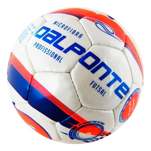 Bola Futsal Salão Dalponte 81 New Branca Azul Campeonato Cor Branco