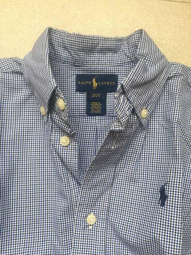 Camisa Ralph Lauren Para Niños