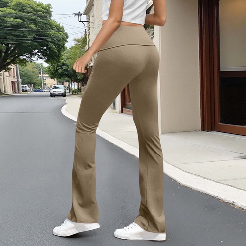 Y Pantalones Deportivos Con Cintura Elástica En Color Para