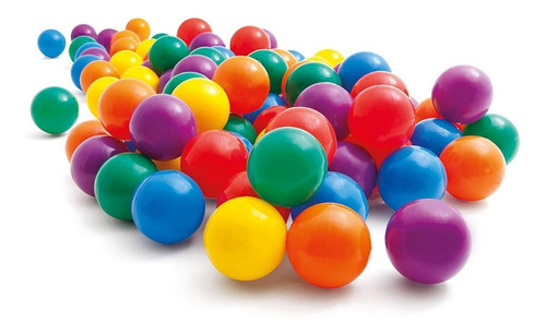 Pelotas Plásticas Para Piscina Inflable Intex  // Bamo