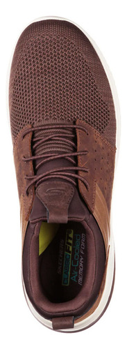 Zapatillas Urbanas Hombre Skechers Delson 3.0 Cicada Cafe