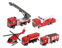 Comprar Juego De Helicópteros De Bomberos Fundidos A Presión, 1:50,