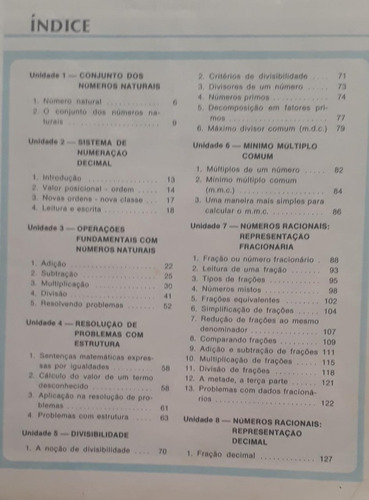 Conquista Da Matemática 4 = Método Experimental De 1986 = Livro De José Ruy Giovanni (Usado)