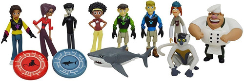 10 Figuras De Acción Wild Kratts Toys - Blakhelmet E