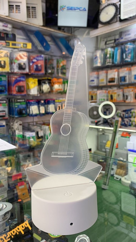 Guitarra Led Marca Ilum-ven  Rgb