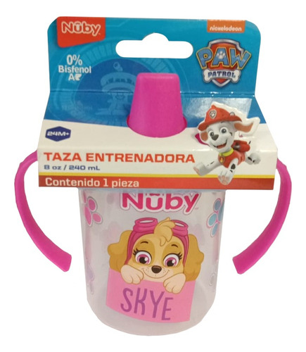 Taza Entrenadora Paw Patrol 8oz Skye Rosa