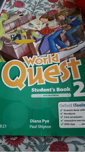 Libro - World Quest 2  Student's Book With Multirom, De Pye