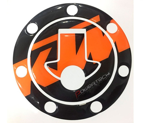 Calco Sticker Protector Cubre Tapa Tanque Ktm Duke 200 390