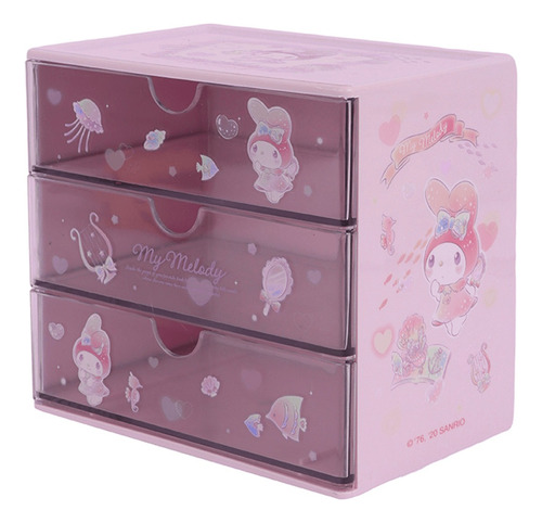 Miniso Organizador De Escritorio Rosa Claro My Melody