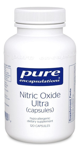 Oxido Nitrico Ultra 120caps, Pure Encapsulations,