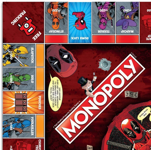 Monopoly Deadpool Edicion Coleccionista