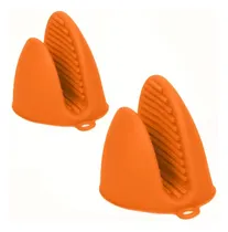 Comprar Set X2 Guantes Manoplas De Silicona Agarraderas Horno Cocina