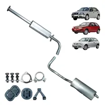 Comprar Kit Escapamentos Intermediário Traseiro Gol G2 G3 G4 1.0 8v