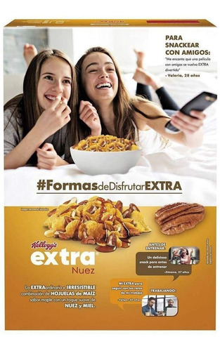 Cereal Kelloggs Extra Nuez Pecana 310g Maple