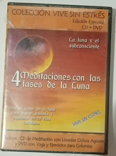 Dvd 4 Meditaciones Con Las Fases De La Luna Cd + Dvd