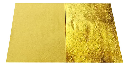 Paper-ancestor Money Full Gold Foil-chino Amarillo