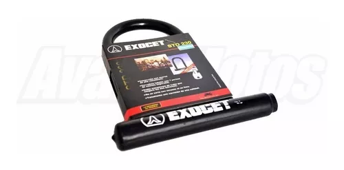 Linga Acerada Exocet Piton Candado Para Moto Devotobikes