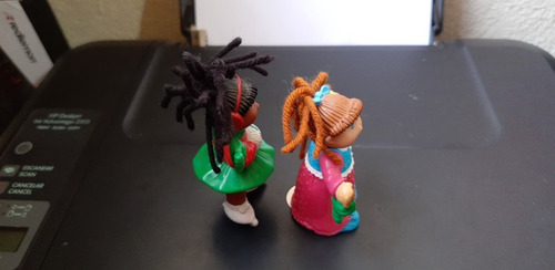 1992 O.a.a. 2 Cabbage Patch Figures 8.5 Cms (Usado)