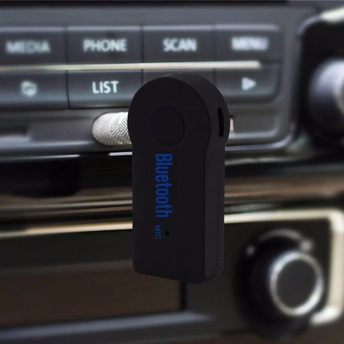 Adaptador Bluettoth A Auxiliar 3.5mm Para Carro Cornetas Mdj
