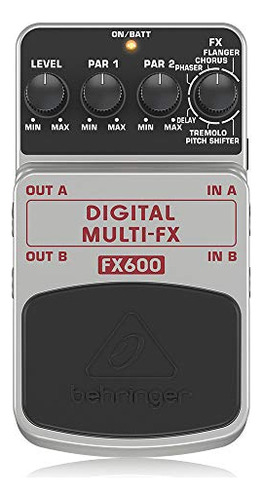 Behringer Digital Multi-fx Fx600 Pedal Estéreo Digital Multi