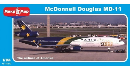 Mcdonnell Douglas Md-11 Varig Brasil Edição Limitada 1/144