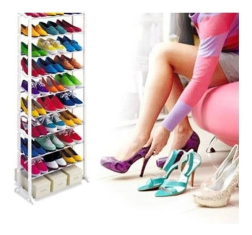 Organizador Zapatero 30 Pares 10 Niveles Amazing Shoe Rack 