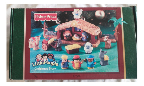 Nacimiento Little People Christmas Story