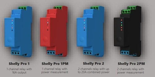Imagen 3 de 4 de Shelly Pro 2 - Relé Wifi Iot Profesional - Riel Din